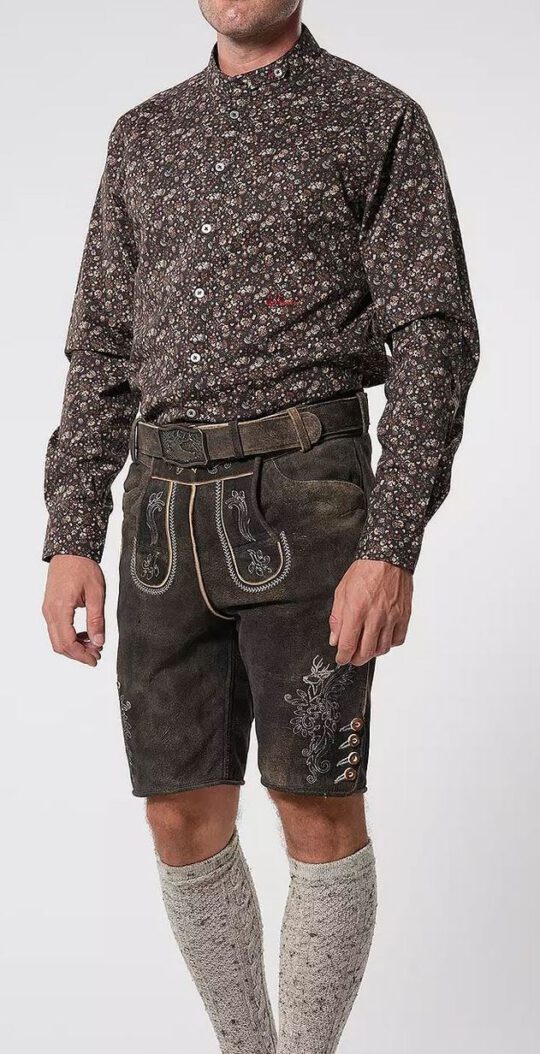 Lederhose Boris (mehrere Farben) – Bild 3