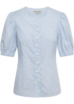 Bluse Brigitte_261_blaue blümchen